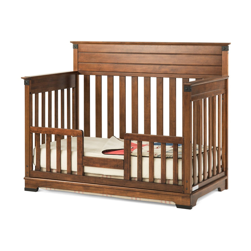 Child Craft Redmond 4-in-1 Convertible Baby Crib in Coach Cherry