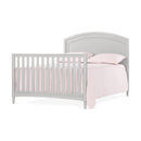 Child Craft Stella 4-in-1 Convertible Baby Crib in Gentle Gray