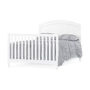 Child Craft Stella 4-in-1 Convertible Baby Crib in Matte White
