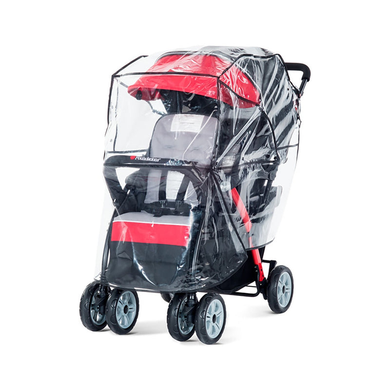 Foundations Duo Sport Stroller Rain Cover