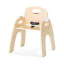 Foundations Easy Serve Ultra-Efficient Child Care Feeding Chair - 13" Seat Height