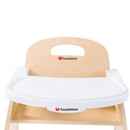 Foundations Easy Serve Ultra-Efficient Child Care Feeding Chair - 13" Seat Height