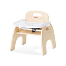 Foundations Easy Serve Ultra-Efficient Child Care Feeding Chair - 9" Seat Height