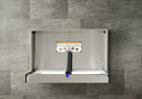 Foundations Full Stainless Horizontal Surface Mount Public Washroom Baby Changing Station