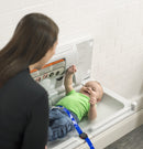 Foundations Horizontal Surface Mount Public Washroom Baby Changing Station (EZ Mount Backer Plate Included)