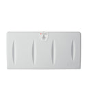 Foundations Horizontal Surface Mount Public Washroom Baby Changing Station (EZ Mount Backer Plate Included)