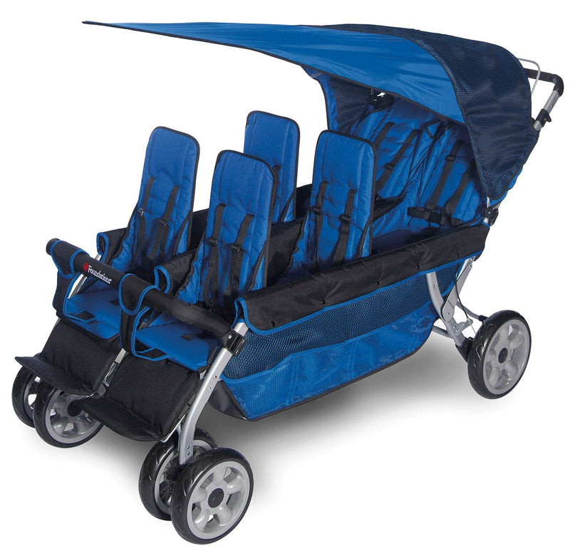 Foundations LX6 6-Passenger Large Family or Child Care Center Stroller