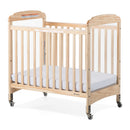 Foundations Next Gen Serenity Fixed-Side Compact Clearview Crib - Natural