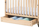 Foundations Next Gen Serenity SafeReach Compact Clearview Crib - Natural