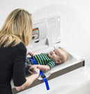 Foundations Stainless Frameless Clad Surface Mount Horizontal Public Washroom Baby Changing Station