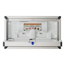 Foundations Surface Mounted Stainless Clad Horizontal Public Washroom Baby Changing Station