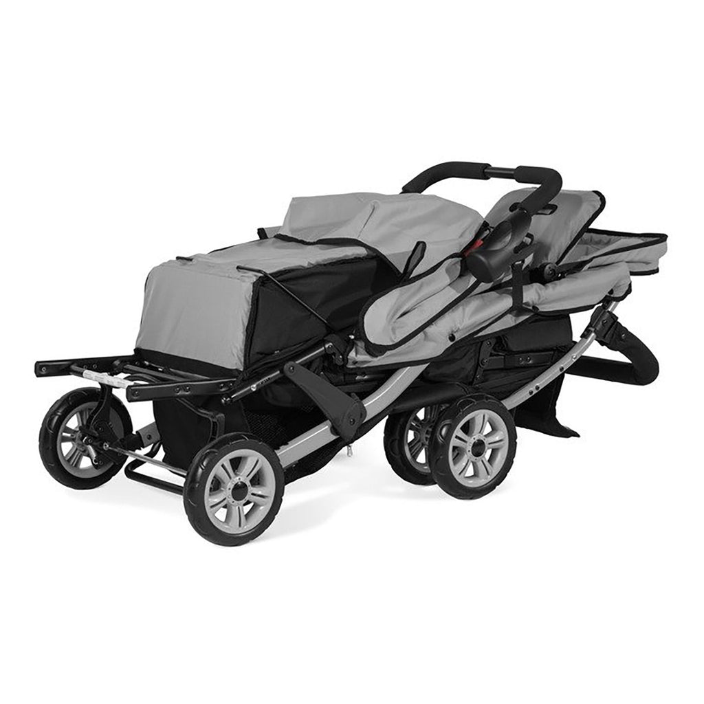 triple wagon stroller Foundations Trio Sport Triple Tandem Stroller