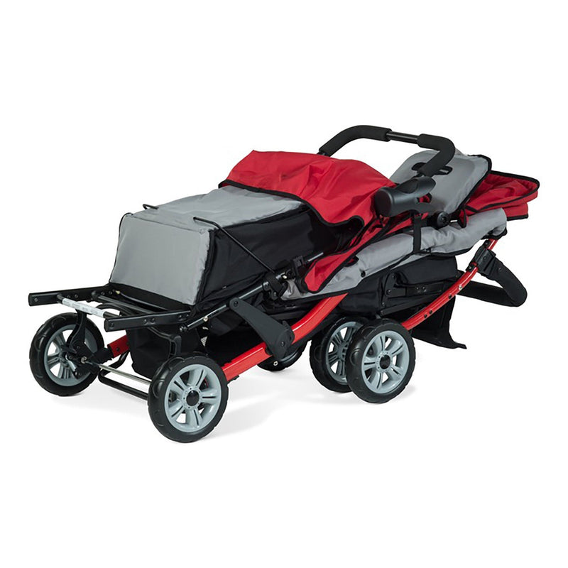 sport double stroller Foundations Trio Sport Triple Tandem Stroller