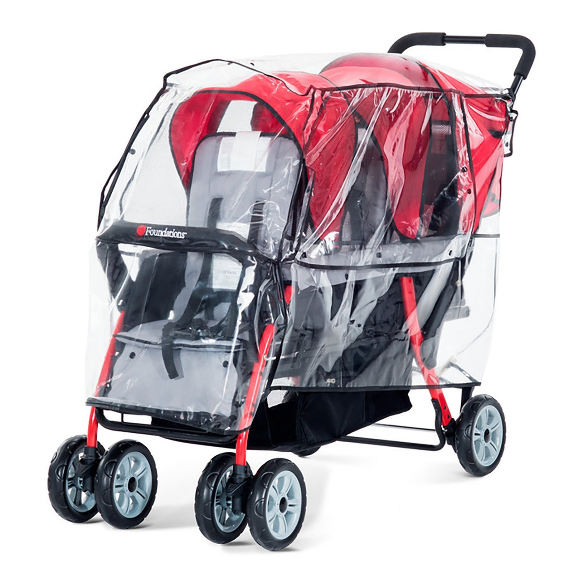 triple baby stroller Foundations Trio Sport Triple Tandem Stroller