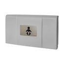 Foundations Ultra Horizontal Public Washroom Baby Changing Station (EZ Mount Backer Plate Included)