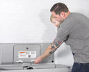 Foundations Ultra Horizontal Public Washroom Baby Changing Station (EZ Mount Backer Plate Included)