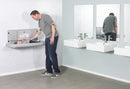 Foundations Ultra Horizontal Public Washroom Baby Changing Station (EZ Mount Backer Plate Included)