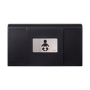 Foundations Ultra Horizontal Public Washroom Baby Changing Station (EZ Mount Backer Plate Included)