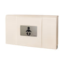 Foundations Ultra Horizontal Public Washroom Baby Changing Station (EZ Mount Backer Plate Included)