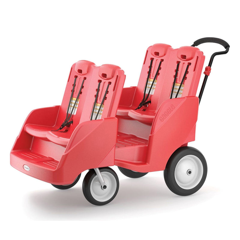 Gaggle Parade 4 Multi-Passenger Red Buggy by Foundations