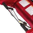 Gaggle Parade 6 Multi-Passenger Child Care Center Buggy with Soft-Stop Brake by Foundations - Red/Gray