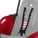 Gaggle Parade 6 Multi-Passenger Child Care Center Buggy with Soft-Stop Brake by Foundations - Red/Tan