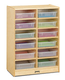 Jonti-Craft 12 Paper-Tray Mobile Storage - without Paper-Trays