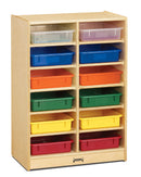Jonti-Craft 12 Paper-Tray Mobile Storage - without Paper-Trays