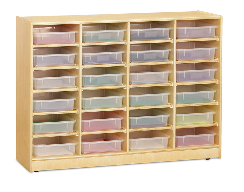 Jonti-Craft 24 Paper-Tray Mobile Storage - without Paper-Trays