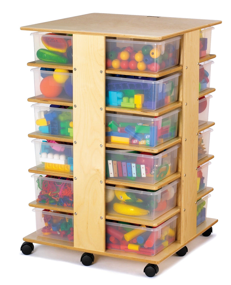 Jonti-Craft 24 Tub Tower - with Colored Tubs