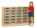 Jonti-Craft 30 Paper-Tray Mobile Storage - with Colored Paper-Trays