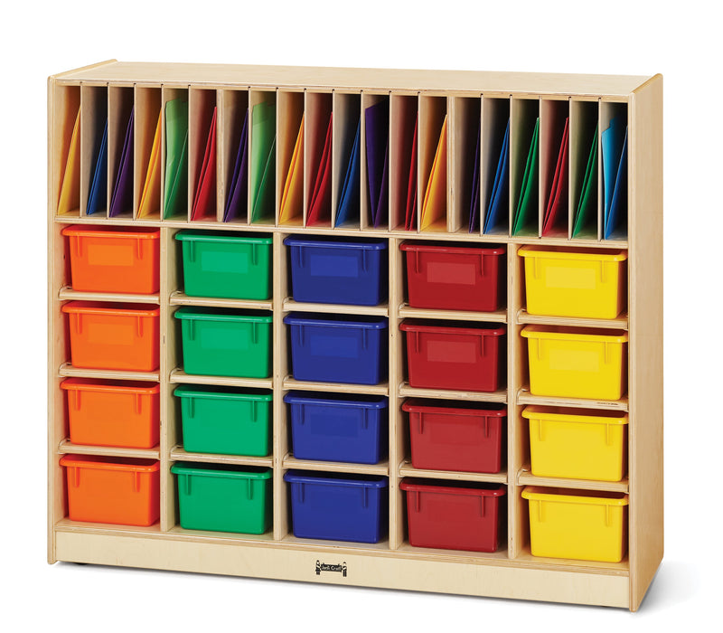 Jonti-Craft Classroom Organizer - with Clear Cubbie-Trays