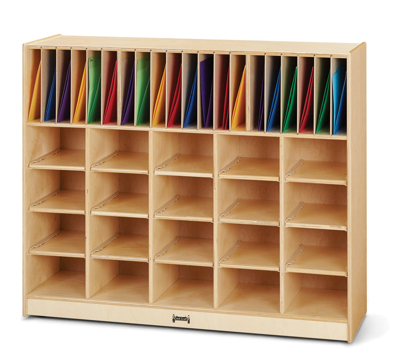 Jonti-Craft Classroom Organizer - with Clear Cubbie-Trays