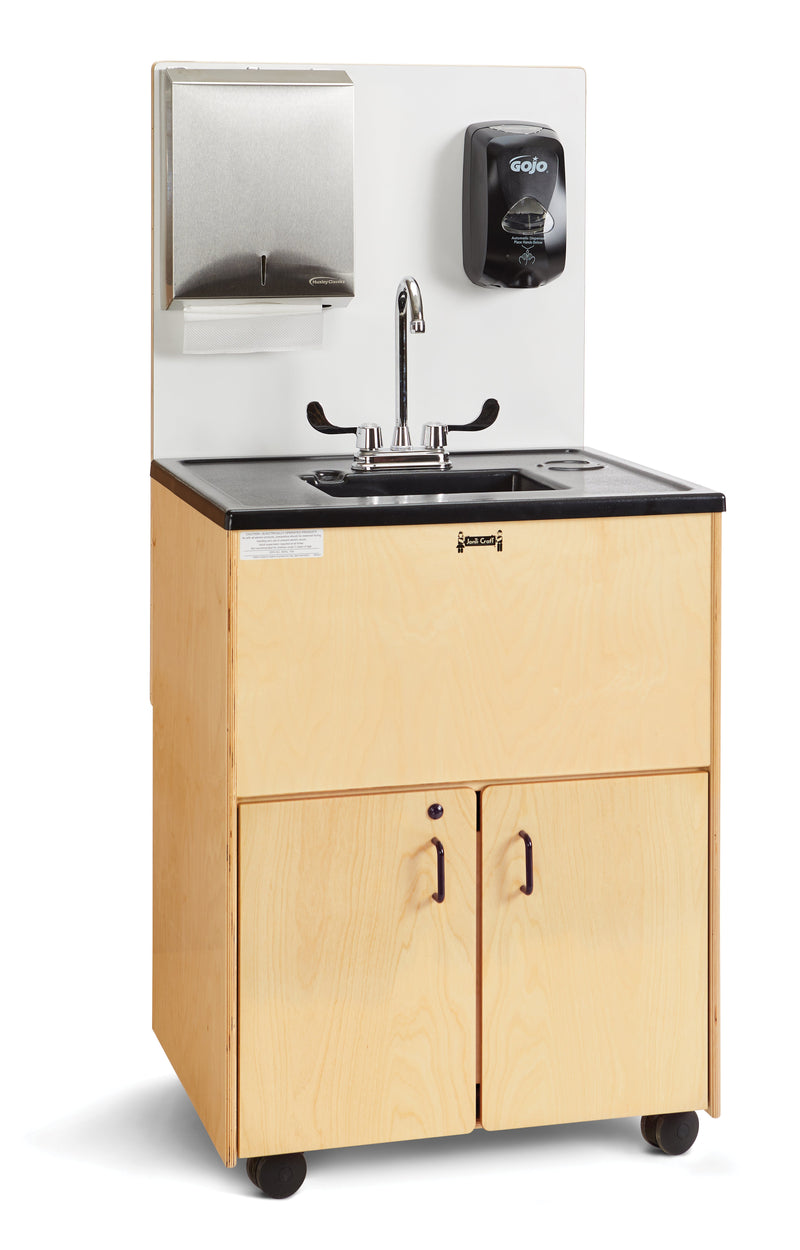 Jonti-Craft Clean Hands Helper Dispenser Backsplash