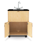 Jonti-Craft Clean Hands Helper Portable Sink - 38" Counter - Stainless Steel Sink - Plumbing Required