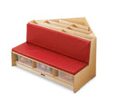 Jonti-Craft Corner Literacy Nook - Red