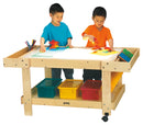 Jonti-Craft Creative Caddie Light - Standard - with 2 Bins
