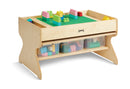 Jonti-Craft Deluxe Building Table - Preschool Brick Compatible