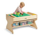 Jonti-Craft Deluxe Building Table - Preschool Brick Compatible