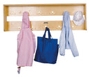 Jonti-Craft Double Wall Mount Coat Rail