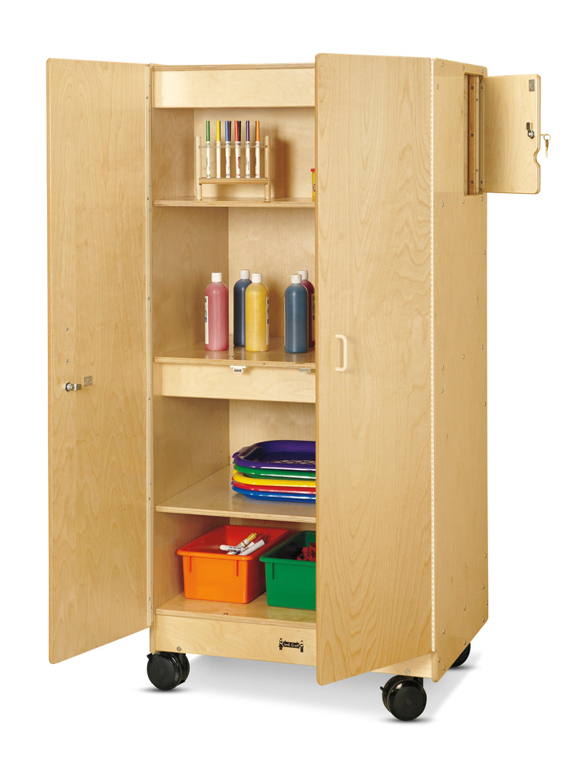 Jonti-Craft Hideaway Storage Cabinet – Mobile