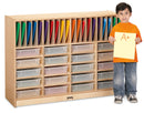Jonti-Craft Homework Station - with Clear Paper-Trays