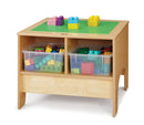 Jonti-Craft KYDZ Building Table - Preschool Brick Compatible - with Colored Tubs