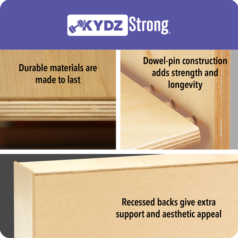 Jonti-Craft Low Outside Corner Storage