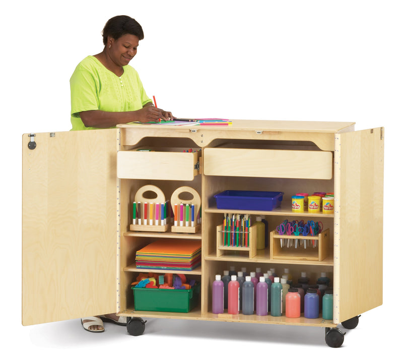 Jonti-Craft Mega Supply Cabinet