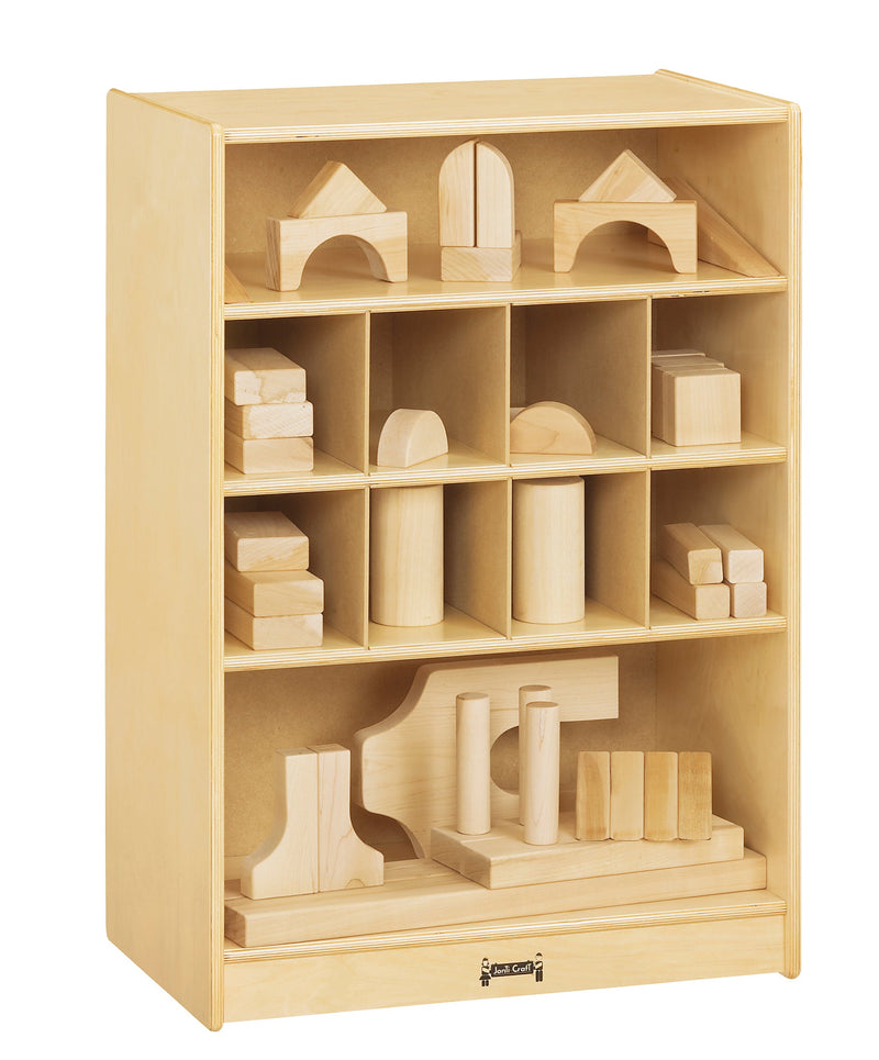 Jonti-Craft Mobile Block Shelf