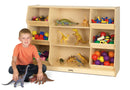 Jonti-Craft Open Storage with Beveled Front