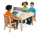 Jonti-Craft Quad Tablet And Reading Table - 20½" High