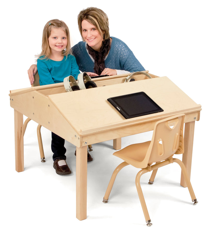 Jonti-Craft Quad Tablet And Reading Table - 24½" High