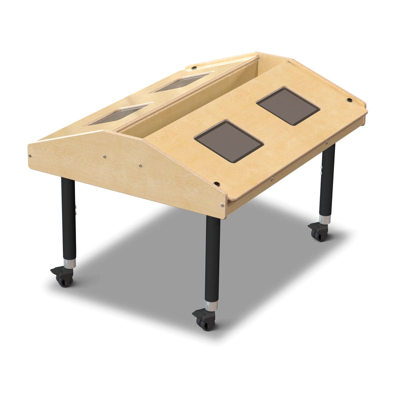 Jonti-Craft Quad Tablet Table - Stationary